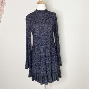 Express dark gray sweater dress size M